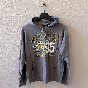 Wichita State Shockers hoodie tee - small